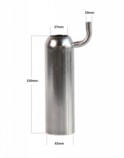 45x26,7x1,5 Stainless Steel Liner Cup